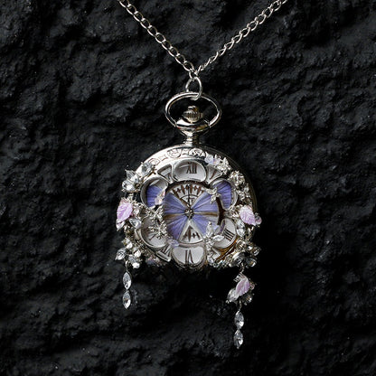 Butterfly Pocket Watch