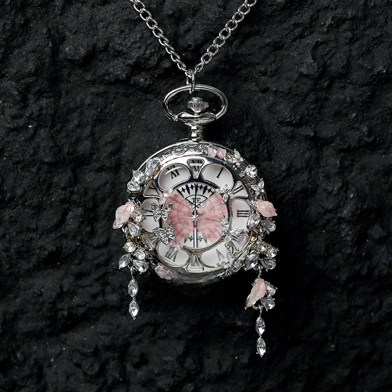 Butterfly Pocket Watch