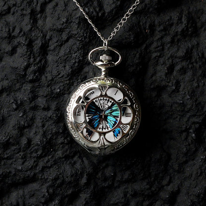 Butterfly Pocket Watch