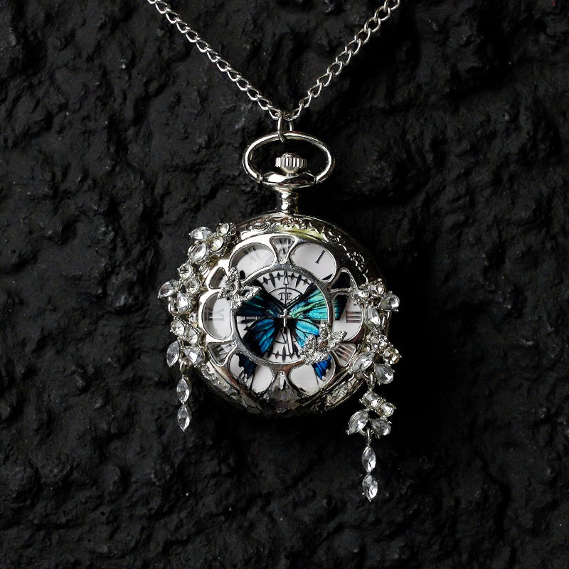 Butterfly Pocket Watch