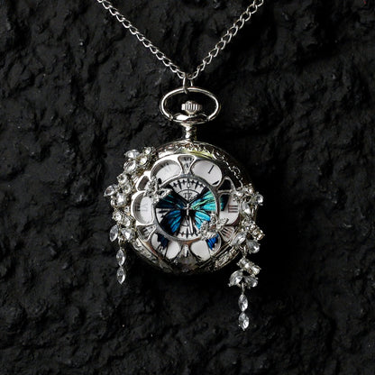 Butterfly Pocket Watch