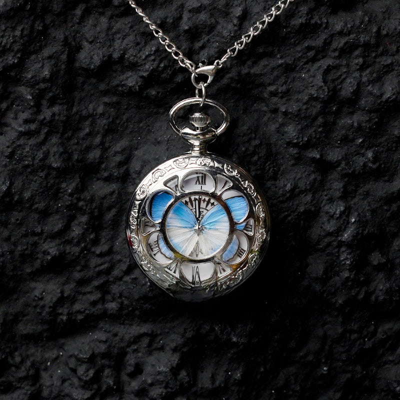 Butterfly Pocket Watch