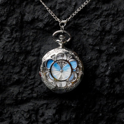 Butterfly Pocket Watch