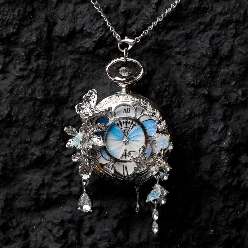 Butterfly Pocket Watch