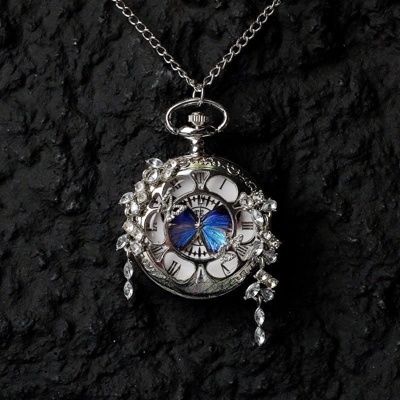 Butterfly Pocket Watch