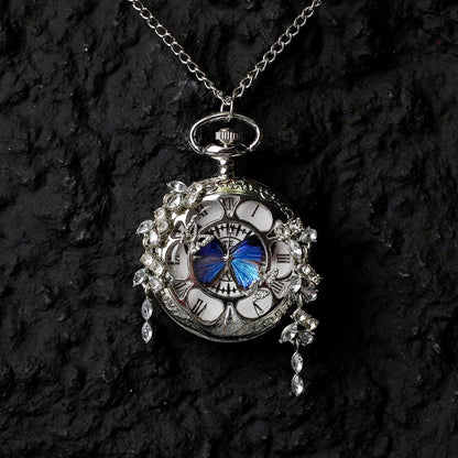 Butterfly Pocket Watch