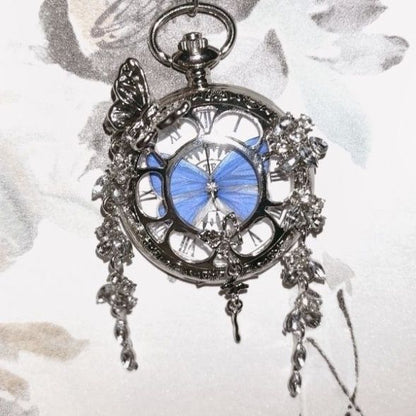 Butterfly Pocket Watch