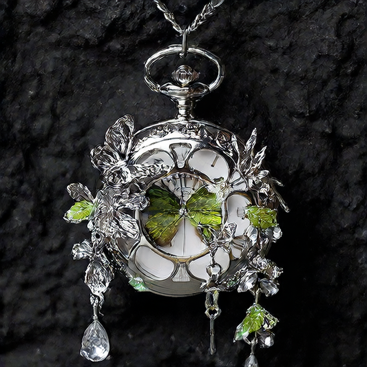 Butterfly Pocket Watch