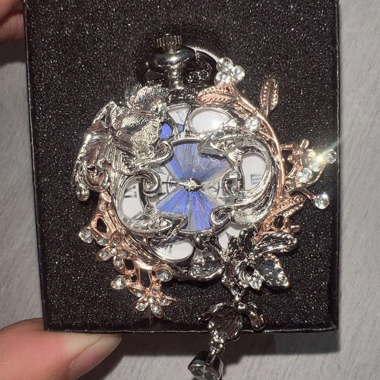 Butterfly Pocket Watch