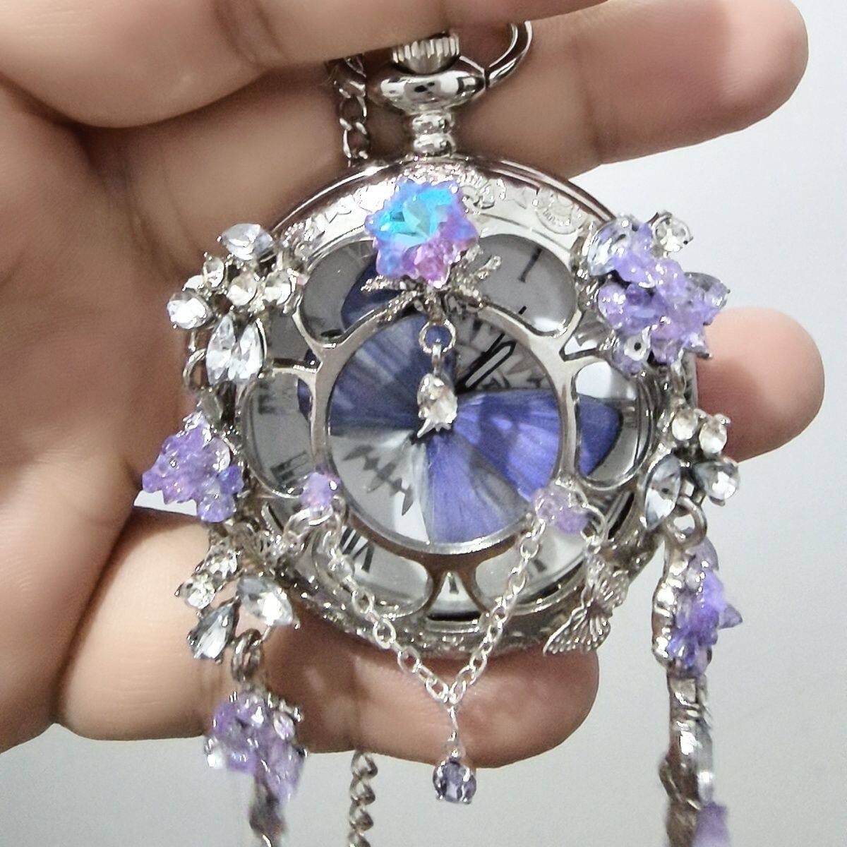 Butterfly Pocket Watch