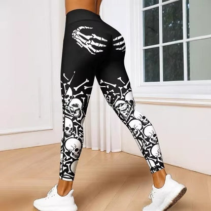 Butterfly Print Yoga Leggings