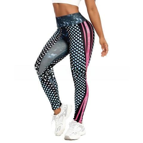 Butterfly Print Yoga Leggings