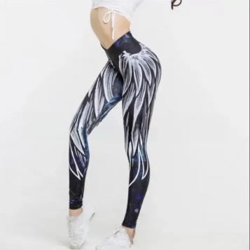 Butterfly Print Yoga Leggings