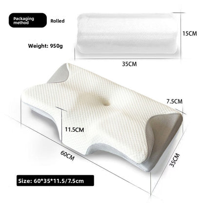 Butterfly Shape Cervical Memory Foam Pillow