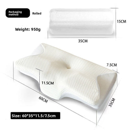Butterfly Shape Cervical Memory Foam Pillow