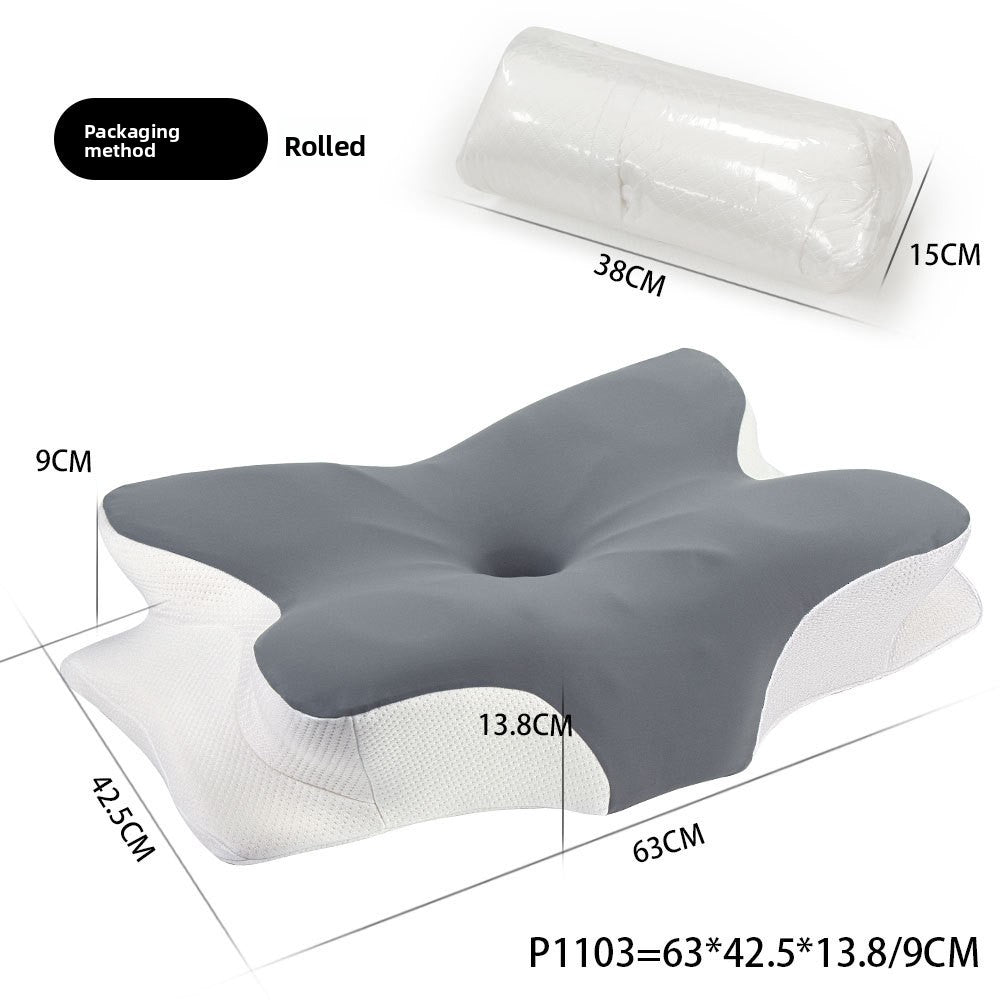 Butterfly Shape Memory Foam Cervical Pillow