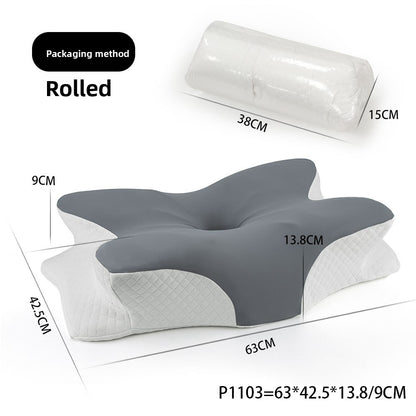 Butterfly Shape Memory Foam Cervical Pillow