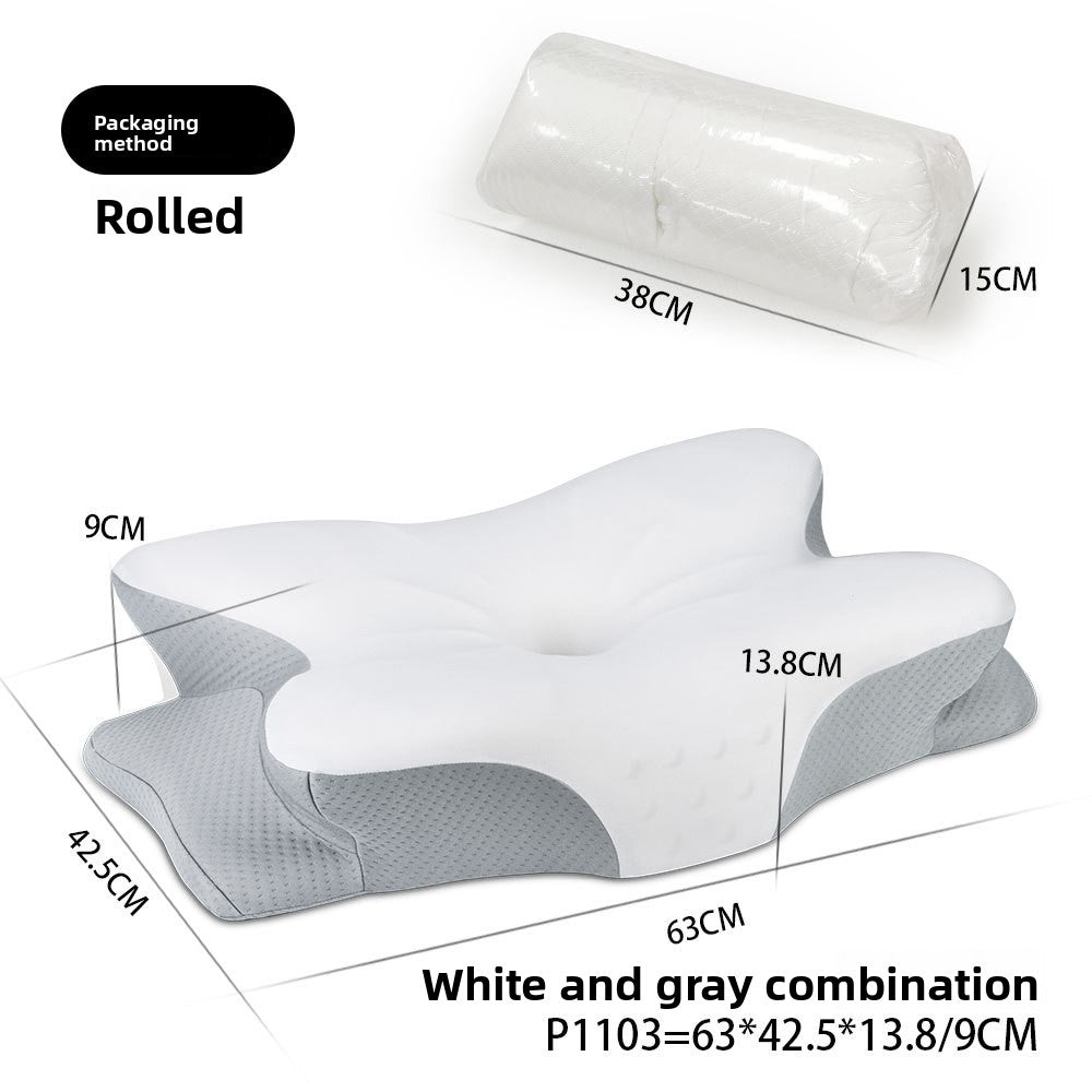 Butterfly Shape Memory Foam Cervical Pillow