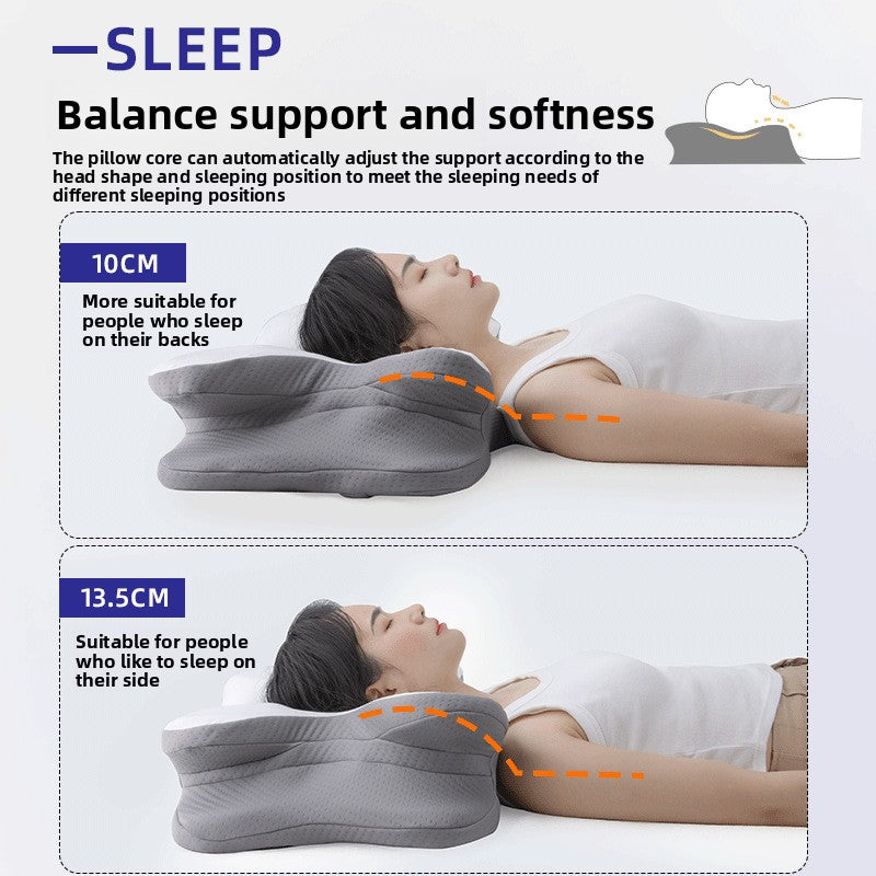 Butterfly Shape Memory Foam Cervical Pillow