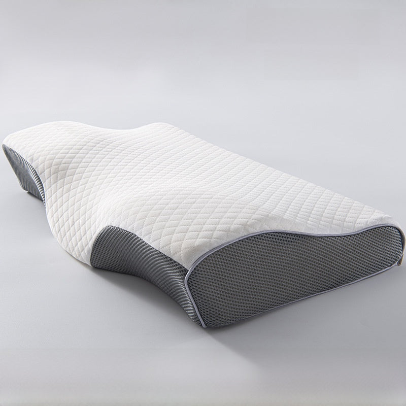 Butterfly Shape Memory Foam Pillow for Cervical Support