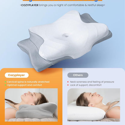 Butterfly Shape Memory Foam Pillow