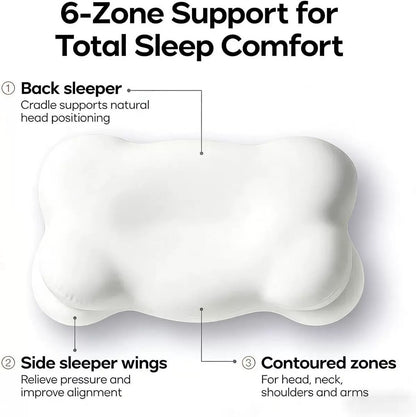 Butterfly Shape Memory Foam Support Pillow