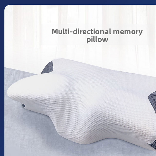 Butterfly-shaped cervical pillow