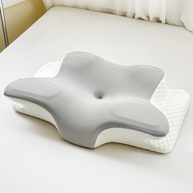 Butterfly-shaped ergonomic pillow