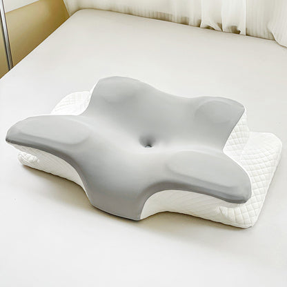 Butterfly-shaped ergonomic pillow