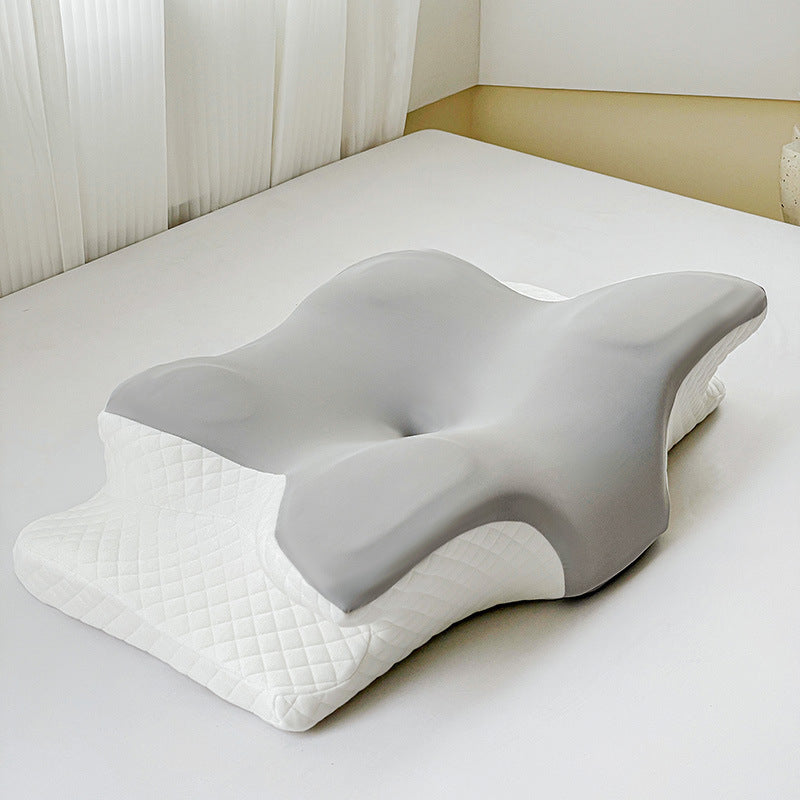 Butterfly-shaped ergonomic pillow