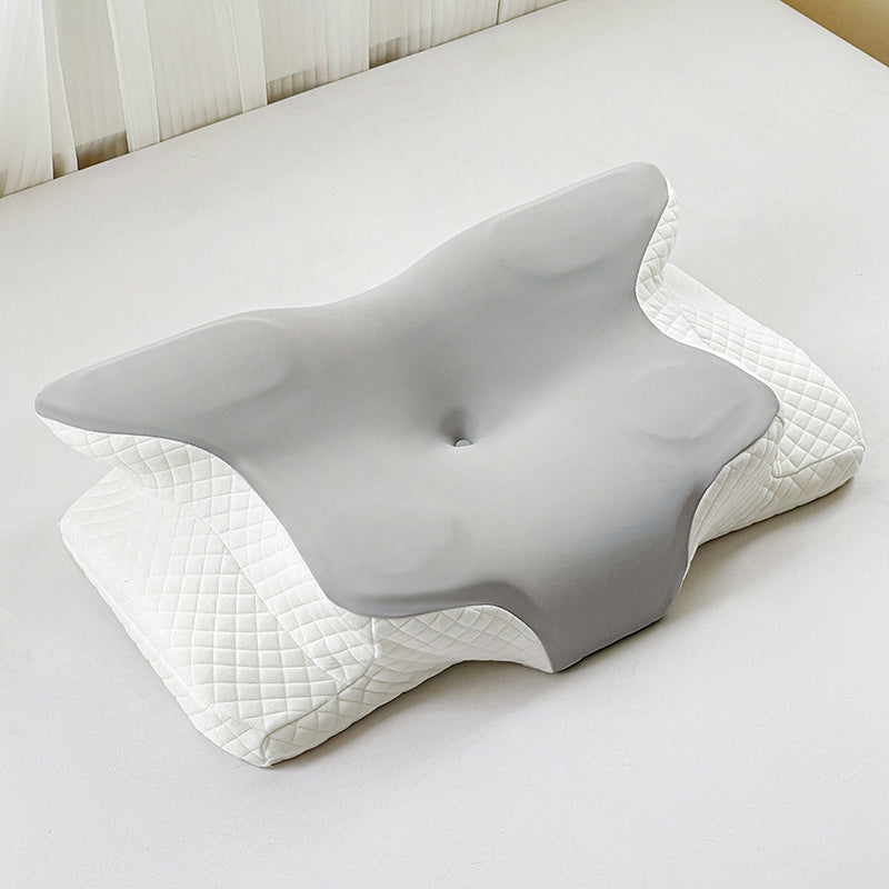 Butterfly-shaped ergonomic pillow