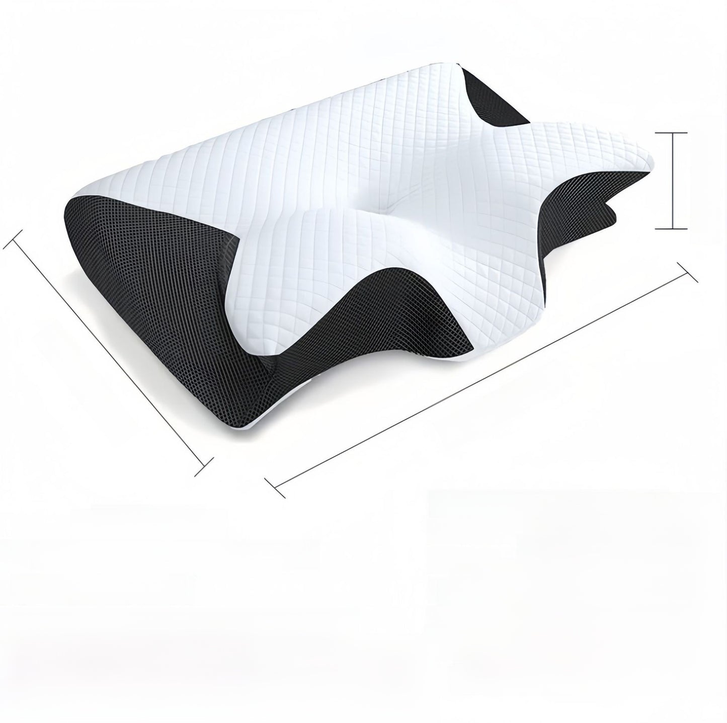 Butterfly-shaped horn neck pillow