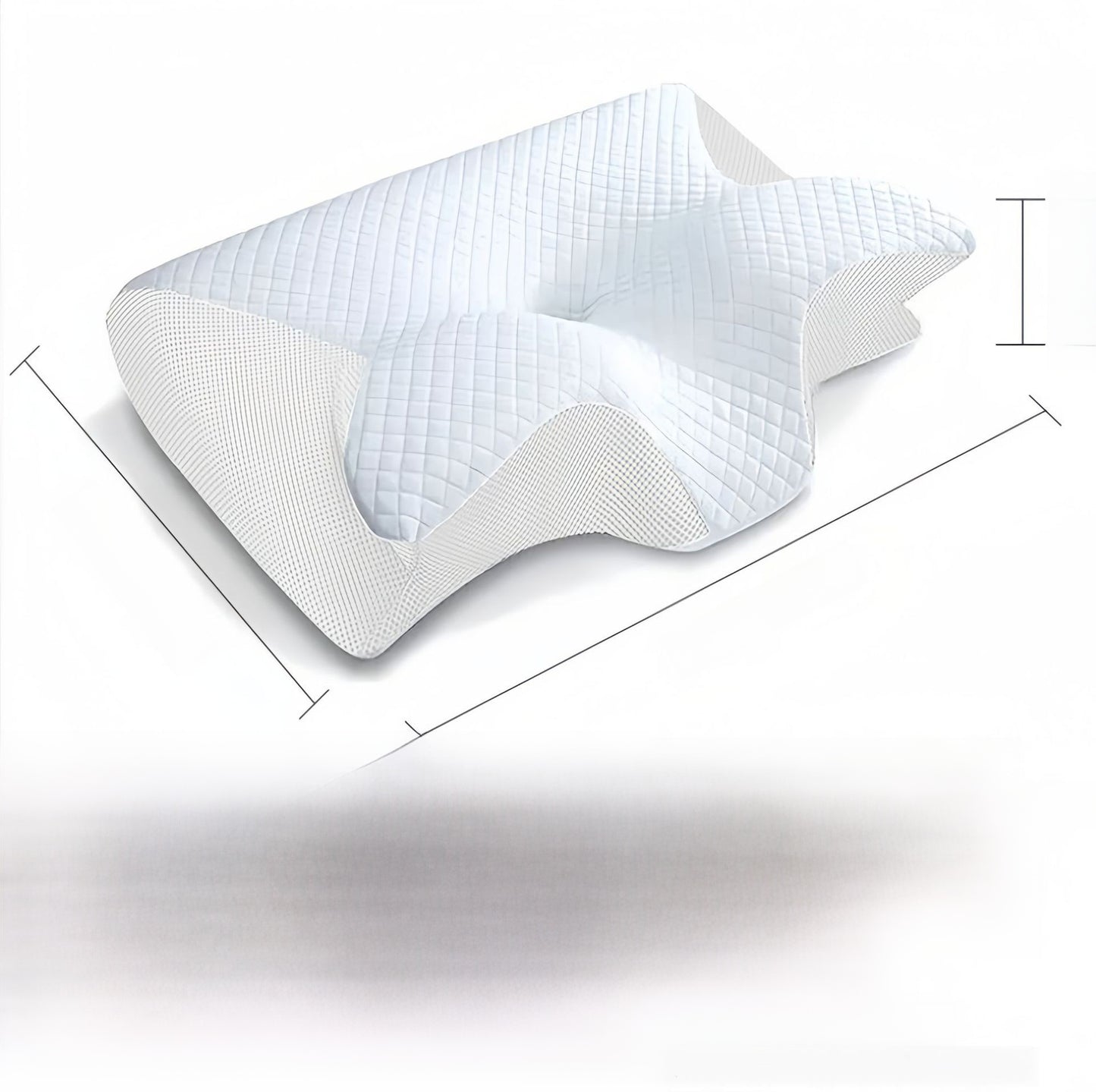 Butterfly-shaped horn neck pillow