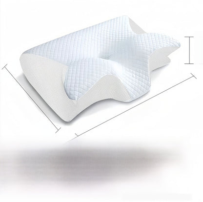 Butterfly-shaped horn neck pillow