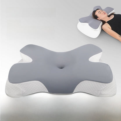 Butterfly-shaped memory pillow