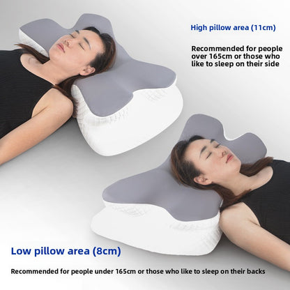 Butterfly-shaped memory pillow