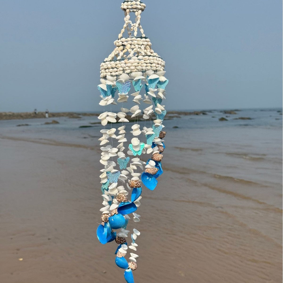 Butterfly Shell Wind Chime Home Decoration