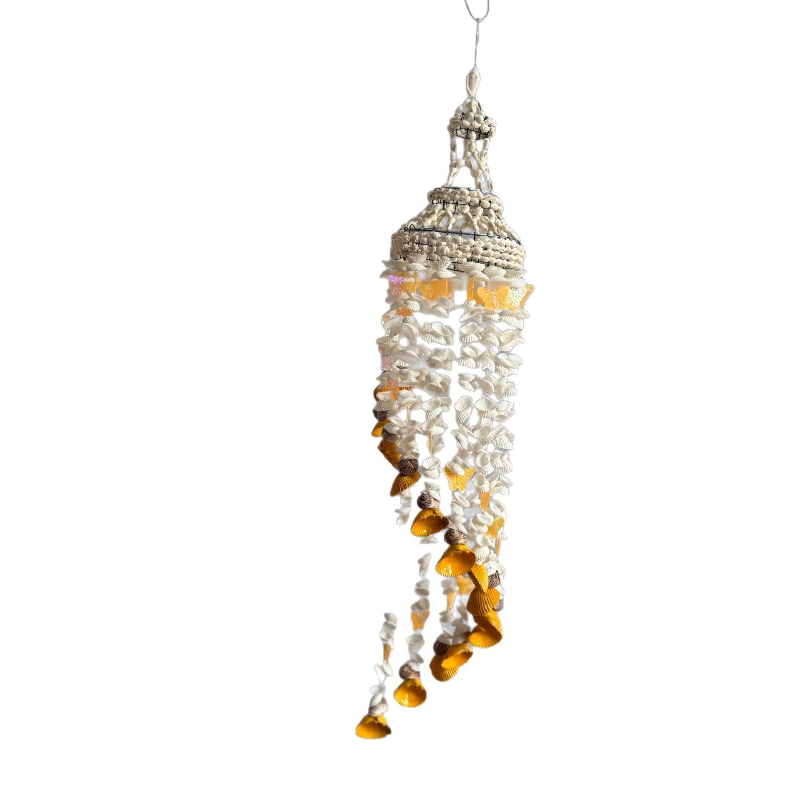 Butterfly Shell Wind Chime Home Decoration