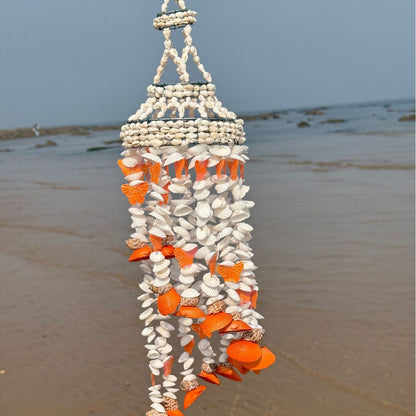 Butterfly Shell Wind Chime Home Decoration
