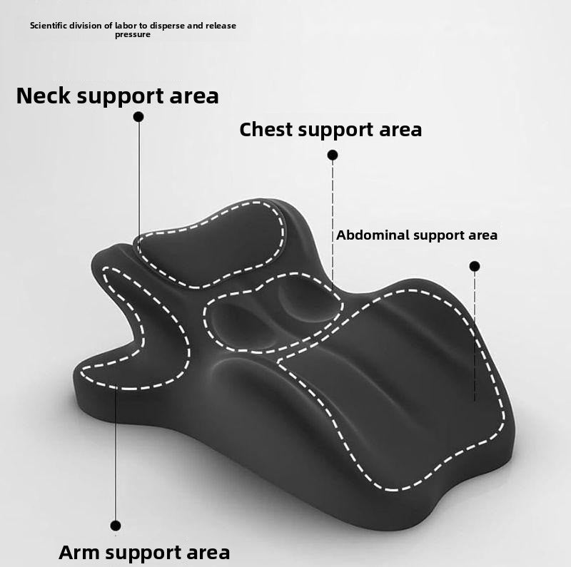 Buttock-supporting memory foam pillow