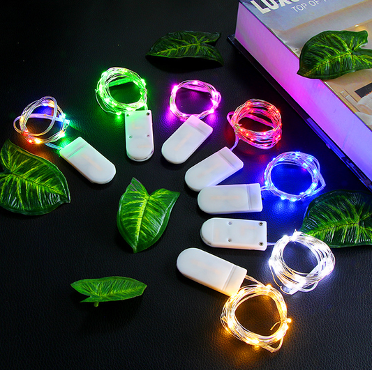 Button Battery Box Light String