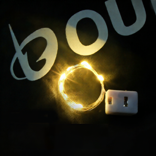 Button Battery Box Light String