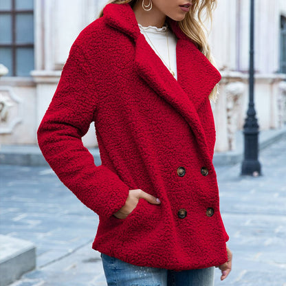 Buttoned Velvet Cardigan