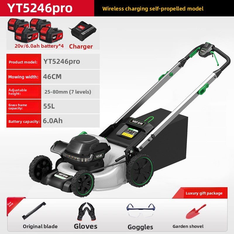 Electric Lawn Mower Garden Trimmer for Home Yard Care Use