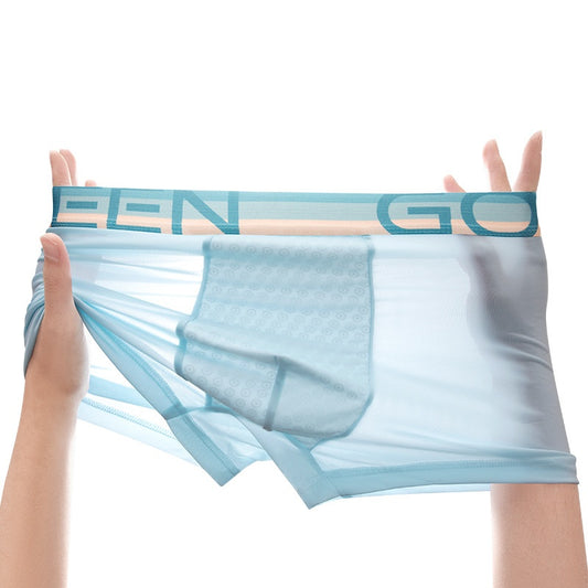 Men's Cool Ice-Silk Underwear for Comfortable Summer Wear