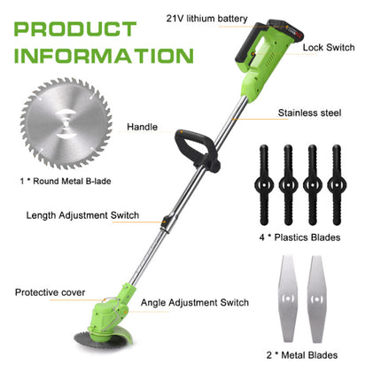 Cordless Electric Lawn Mower Garden Tool for Easy Yard Care