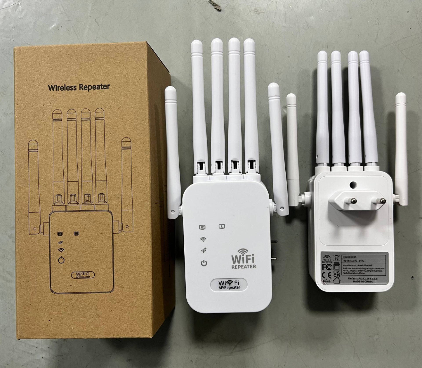 WiFi Signal Booster Extender for Stronger Home Coverage Fit