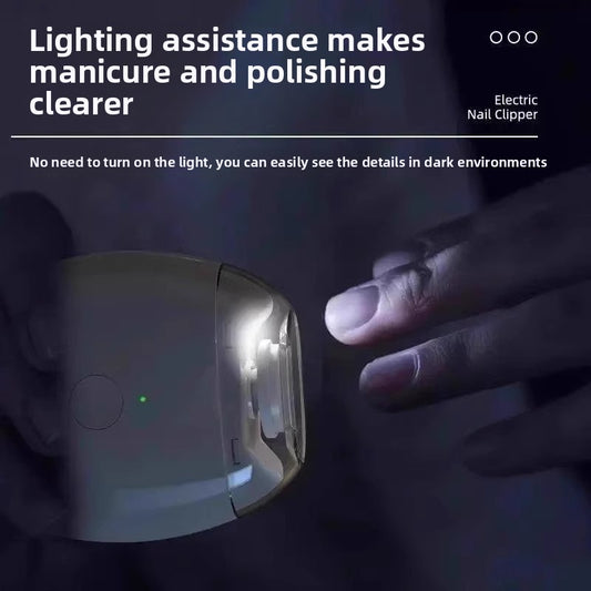 Automatic Electric Nail Clipper and Polisher for Care