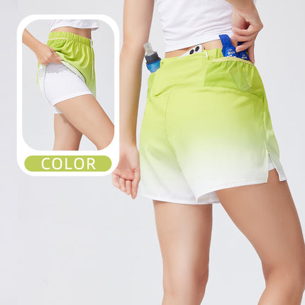 Men's and Women's Loose Double-Layer Beach Pants for Swimming