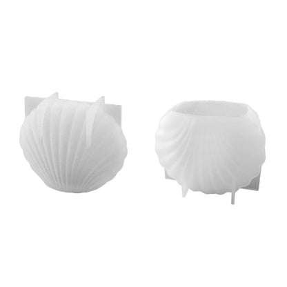 Shell Silicone Mold for DIY Candles and Coastal Craft Decor